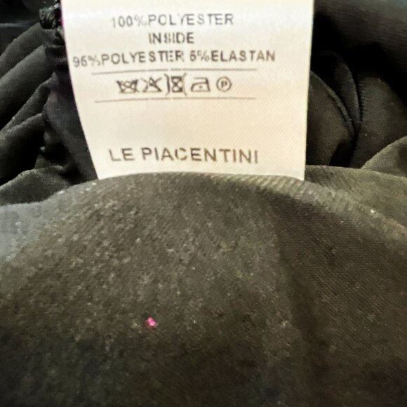 LE PIACENTINI Fuchsia Sequin Evening  Gown. Made in Italy. Size IT 42 - Picture 5 of 11